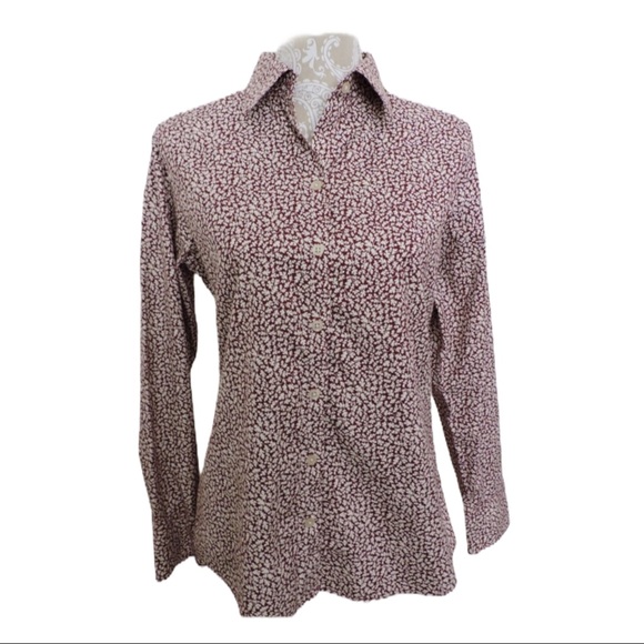 Eddie Bauer Tops - Eddie Bauer Shirt Wrinkle Resistant Medium